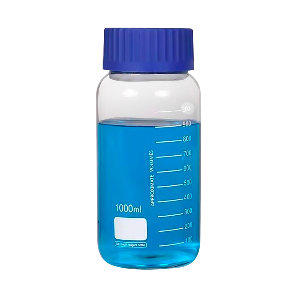 GL 80 Solvent Storage Glass Jar Graduated Storage Glass Bottle (1000 ml)