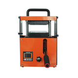 4 Ton Rosin Press Machine with Hydraulic Jack Dual 3x5 Inch Heating Plates LCD Controller Dual Channel Independent Heating