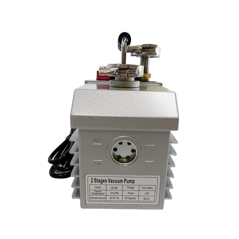 West Tune VE280 9CFM Dual Stage Oil Sealed Rotary Vane Vacuum Pump - ExtractionSolution