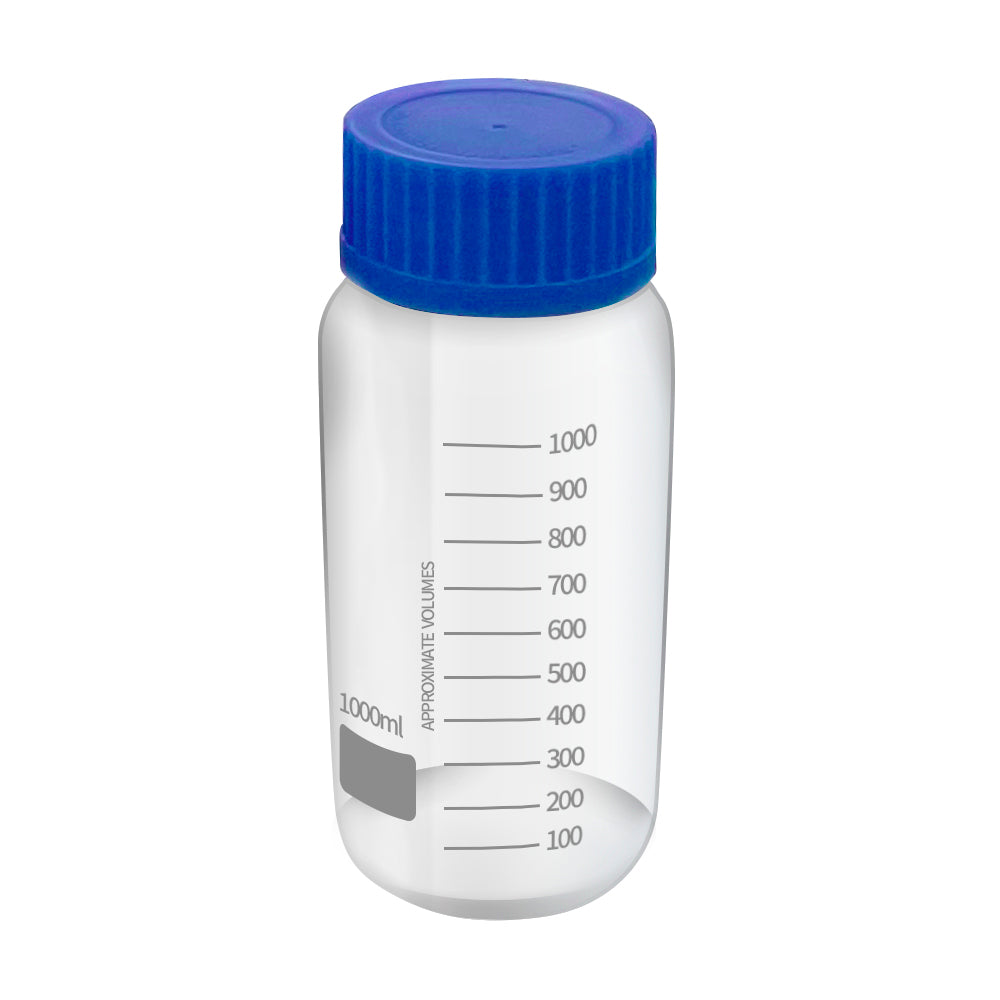 GL 80 Solvent Storage Glass Jar Graduated Storage Glass Bottle (1000 ml)
