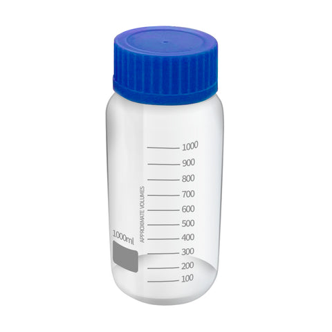 GL 80 Solvent Storage Glass Jar Graduated Storage Glass Bottle (1000 ml)