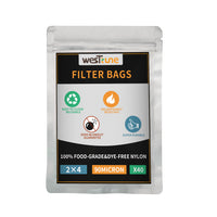 Rosin Press Nylon Filter Bags 2" x 4"