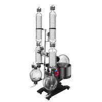 5.3-Gallon 20L Rotary Evaporator with Dual Condensers | WTRE-20dual - ExtractionSolution