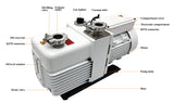 11.3CFM Corrosion Resist Commercial Grade 2-Stage Vacuum Pump | WTVP-11Pro - ExtractionSolution