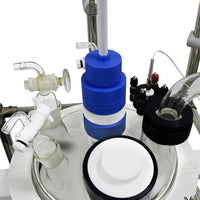 West Tune High quality WT-R 100L Glass Single Jacketed Reactor For Crystallization and Reaction - ExtractionSolution